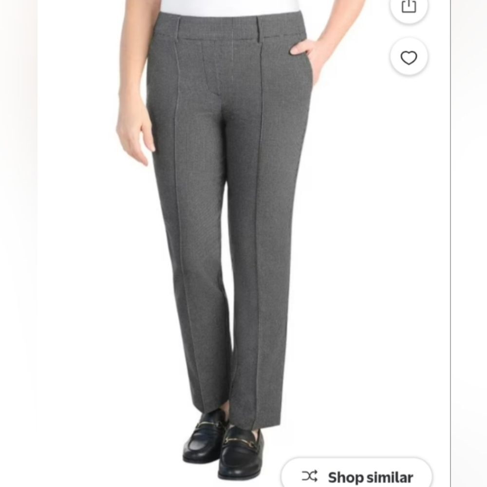 New Hilary radley Tummy Control Pull On Pants XL NWT Houndstooth
